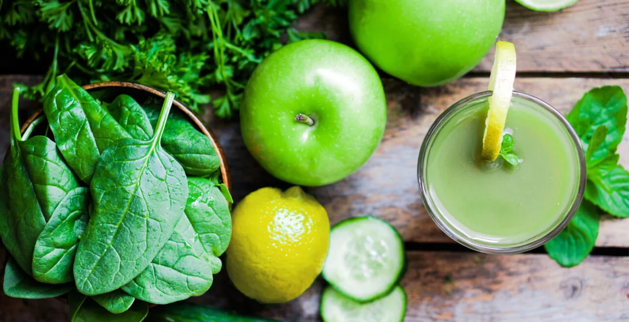 Obst und Gemüse zur Detoxikation