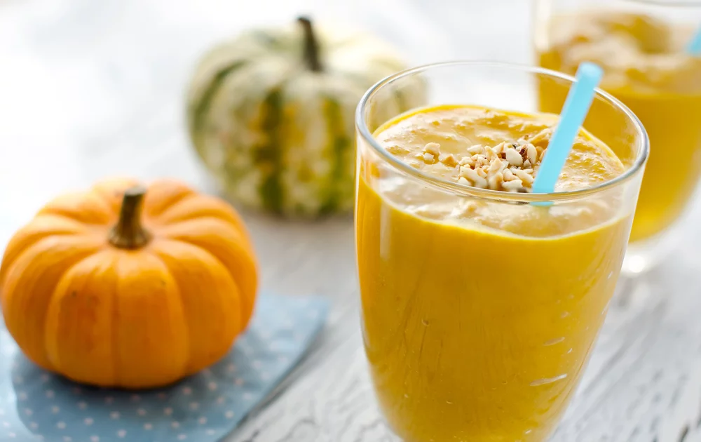 Kürbis Proteinpulver Drink