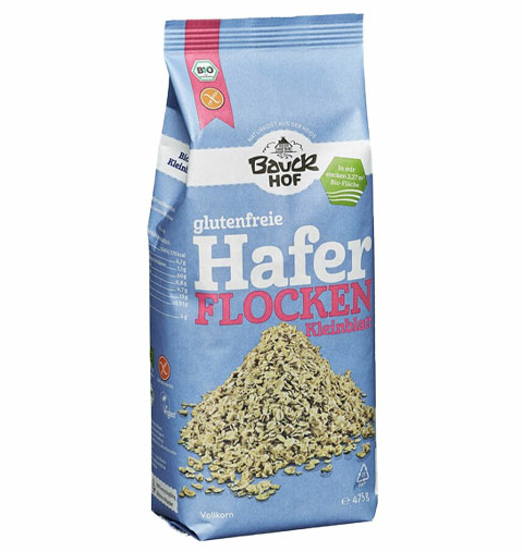 Zobene pahuljice sitne Bez glutena - Organske 475g BauckHof