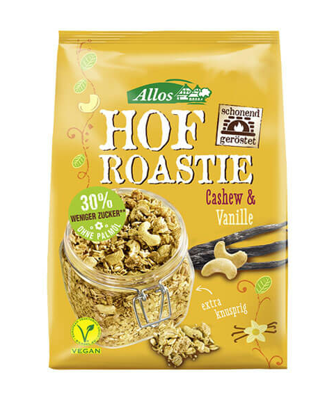 Granola Indijski orah i Vanilija - Organska 300g Allos