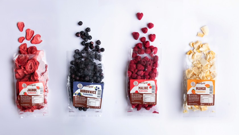 Liofilizirane jagode, borovnice, ,maline i mango pubi su korisnih mikronutrijenata