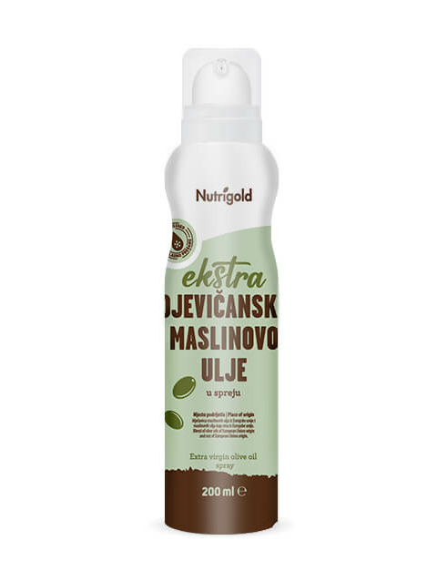 Ekstra djevičansko maslinovo ulje u SPREJU 200ml - Nutrigold