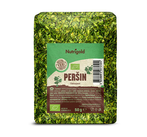 Peršin Usitnjeni - Organski 50g Nutrigold
