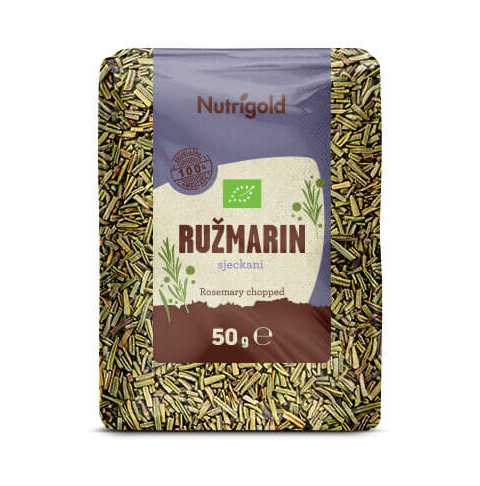 Ružmarin Sjeckani - Organski 50g Nutrigold