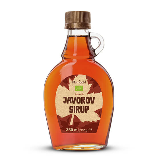 Javorov sirup - Organski 250ml Nutrigold