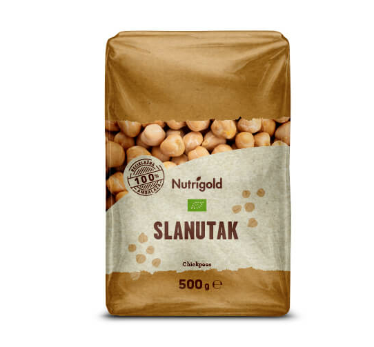 Nutrigold Slanutak - Organski u pakiranju od  500g 
