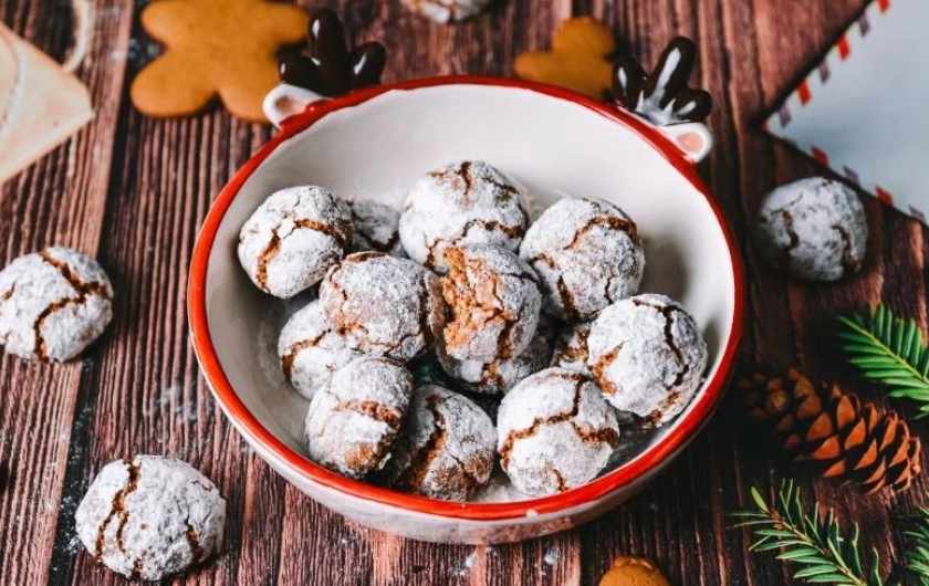 Recept za mirisne Gingerbread Amaretti raspucance