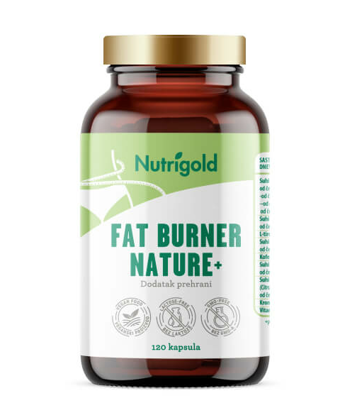  Fat Burner Nature+ - 120 vegan kapsula Nutrigold