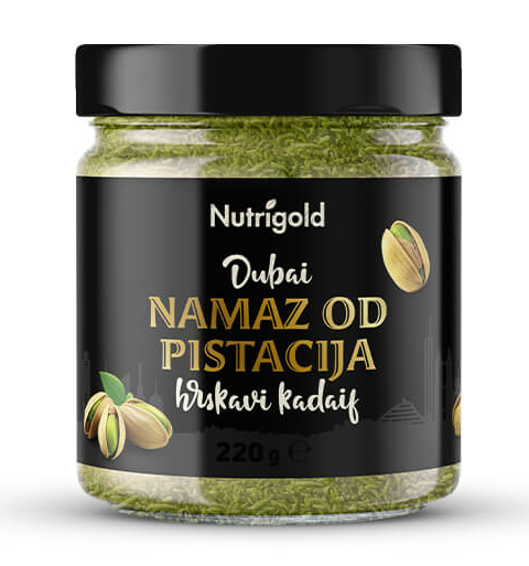 Namaz od pistacija s kadaifom Dubai - 220g Nutrigold