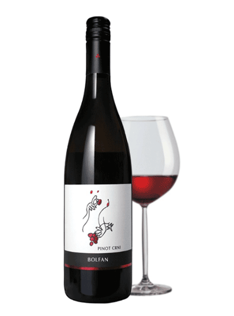 Vino Pinot crni- Eko 0,75l Bolfan