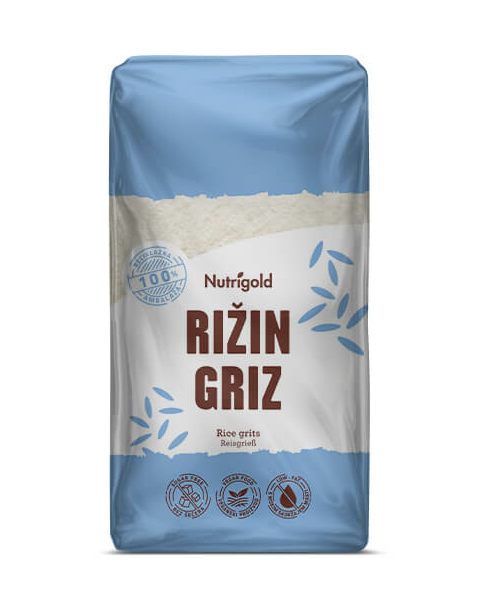Rižin griz - krupica 1kg Nutrigold