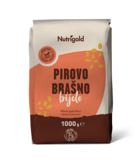 Pirovo brašno bijelo - 1000g Nutrigold