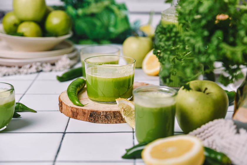 Zeleni detox shots