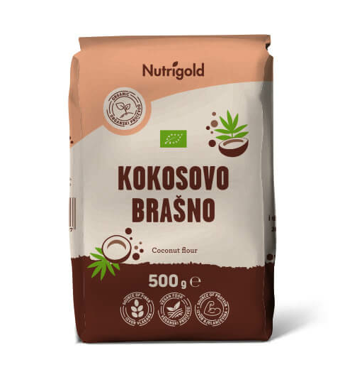 Kokosovo brašno - Organsko 500g Nutrigold