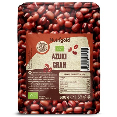 Azukibohnen – Biologisch 500g Nutrigold