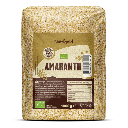 Amaranth – Biologisch 1000g Nutrigold