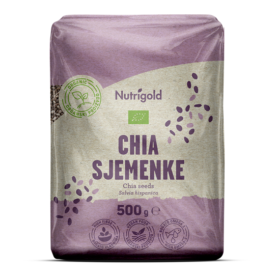 Chiasamen – Biologisch 500g Nutrigold