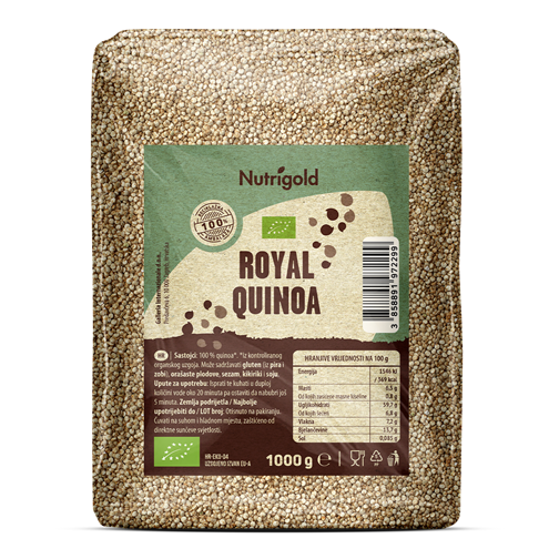 Quinoa Royal – Biologisch 1000g Nutrigold