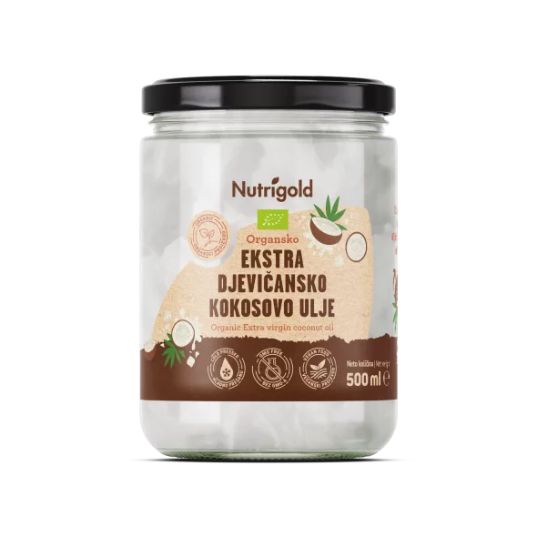 Nutrigold Extra natives Kokosöl - Biologisch in einer 500ml Packung
