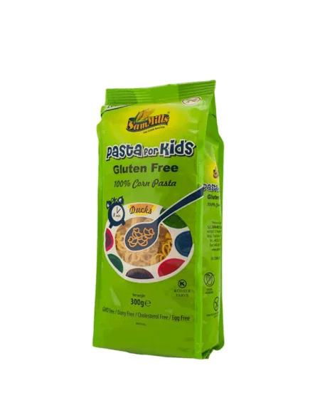 Sam Mills Maisnudeln für Kinder – glutenfreie Enten in einer 300g Packung