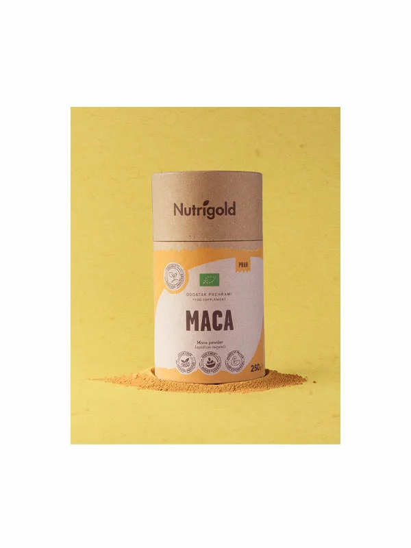Maca Pulver – Biologisch 250g Nutrigold