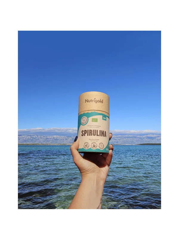 Spirulina Pulver - Biologisch 250g Nutrigold