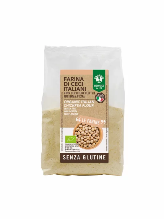 Probios Glutenfreies Kichererbsenmehl in einer 375g Packung