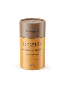 Vitamin C in Pulverform (Ascorbinsäure) 500g Nutrigold