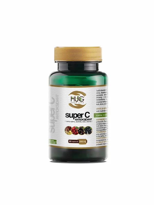 Hug your Life Super C Antioxidans-Kapseln 60 x 500mg