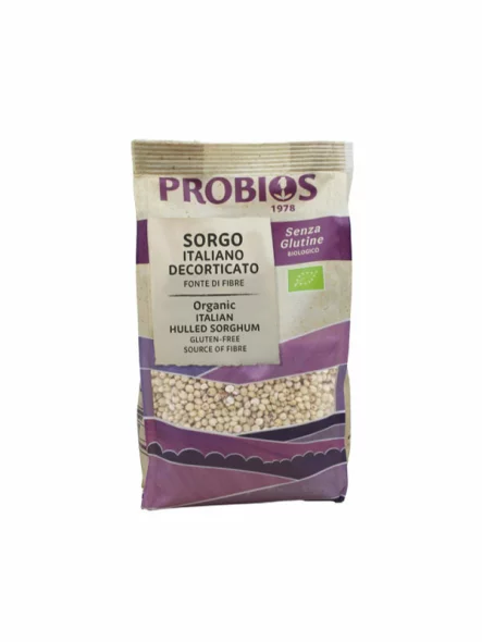 Geschälter Sorghum ohne Gluten Biologisch 400g Probios