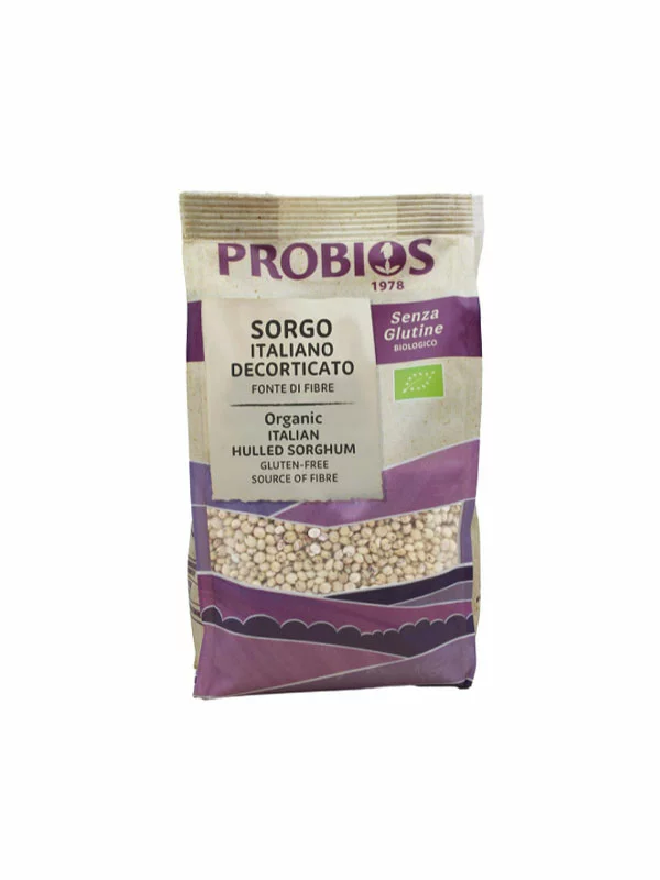 Geschälter Sorghum ohne Gluten Biologisch 400g Probios