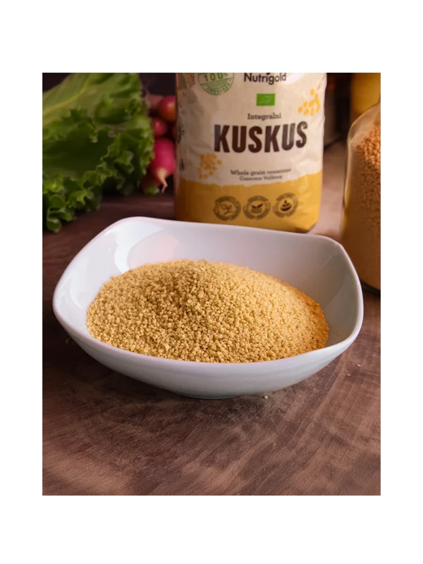 Nutrigold Couscous Vollkorn - Biologisch in einer 1 Kilogramm Packung