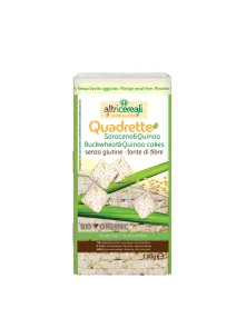 Quadrette-Kräcker mit Buchweizen und Quinoa Biologisch 130g Probios