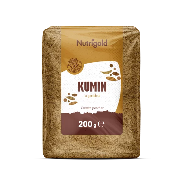 Nutrigold Kreuzkümmelpulver in einer 200 Gramm Packung