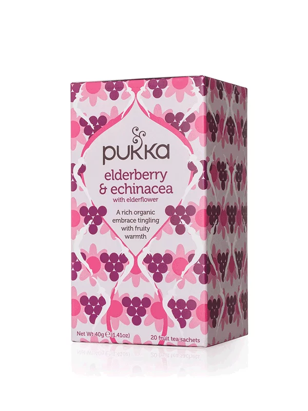 Pukka Holunder- & Echinacea Tee in einer 40g Packung