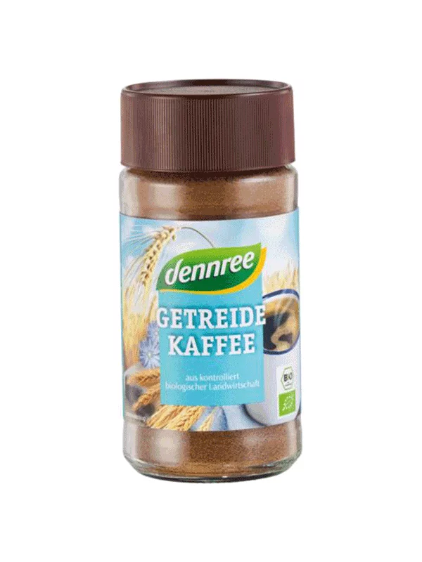Dennree Getreidekaffee - Biologisch in einer 100 Gramm Packung
