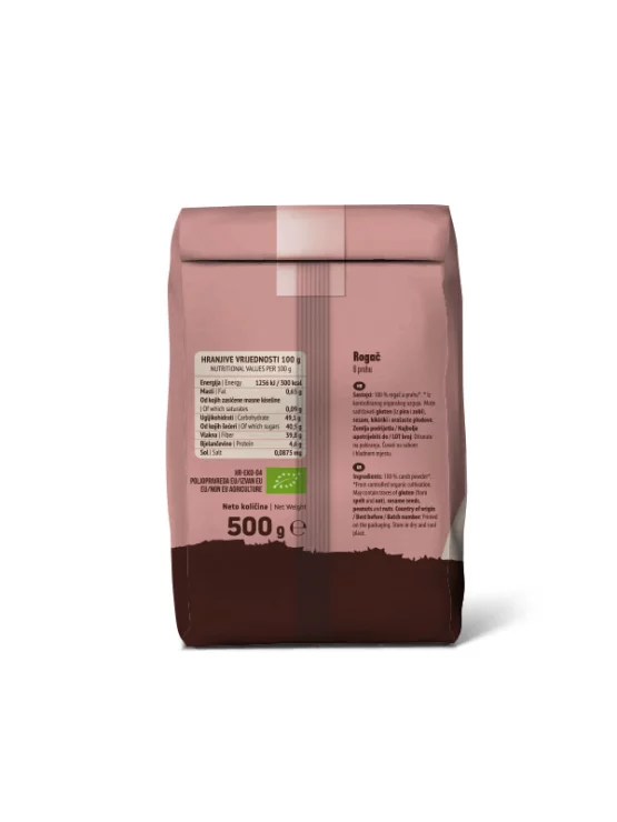 Nutrigold Johannisbrotpulver – Biologisch in einer Oackung von 500g