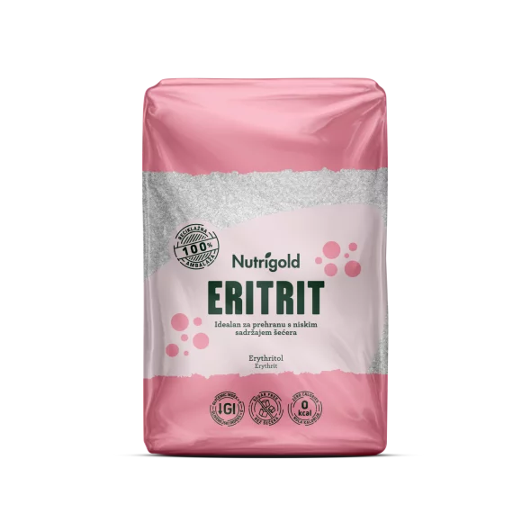 Nutrigold Erythrit Natürlicher Süßstoff – Keine Kalorien in einer 1000g Packung