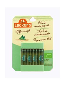 Pfefferminzöl - Biologisch 4x2ml Lecker's