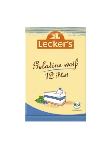 Lecker's Gelatine – Biologisch in einer 20g Packung