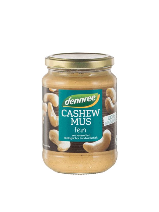 Cashewbutter 100% – Biologisch 350g Dennree