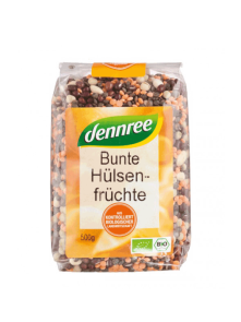 Bunte Hülsenfruchtmischung - Biologisch 500g Dennree