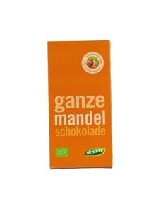 Schokolade mit ganzen Mandeln – Biologisch 100g Dennree