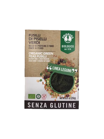 Probios Erbsennudeln - Fusilli Biologisch in einer 250g Verpackung
