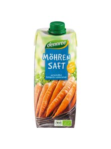 Karottensaft - Biologisch 0,5l Dennree