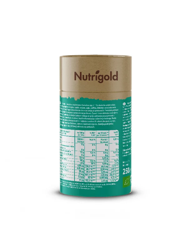 Nutrigold biologische Spirulina Tabletten in einer 250 Gramm Packung