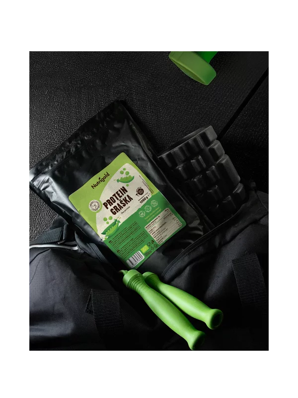 Erbsenproteinpulver - Biologisch 1000g Nutrigold