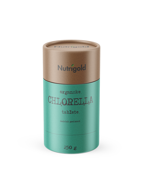 Nutrigold biologische Chlorella Tabletten in einer 250g Packung