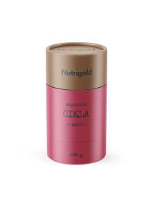 Nutrigold Rote Beete Pulver - Biologisch in einer 200 Gramm Packung
