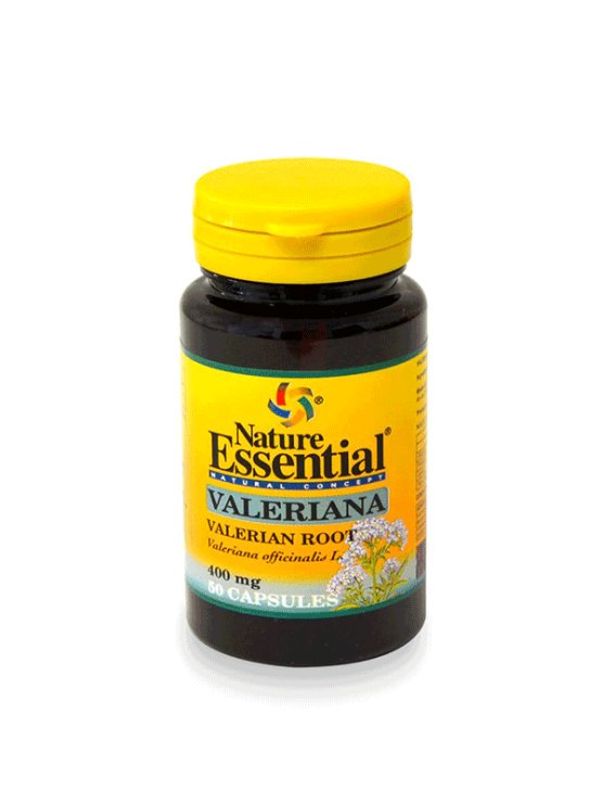 Nature Essential Baldrian 250mg in der 50 Kapseln Packung